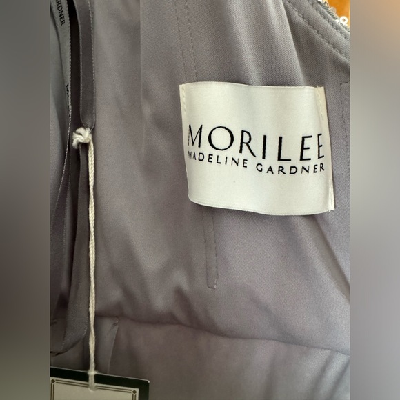 Sparkly Grey Long Formal Dress - Picture 5 of 5